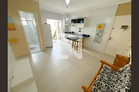Sala  de apartamento para alugar com 2 quartos, 60m² em Ingleses Norte, Florianópolis