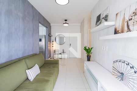Sala de apartamento para alugar com 2 quartos, 63m² em Campo Belo, São Paulo
