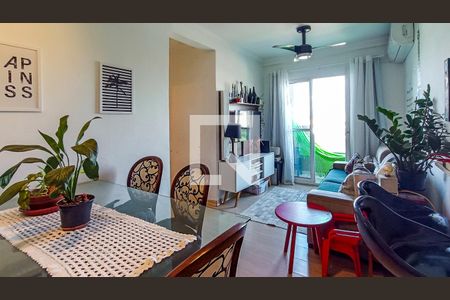 Sala  de apartamento à venda com 3 quartos, 72m² em Teresópolis, Porto Alegre