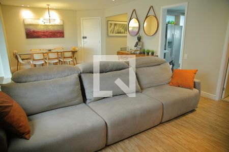 Sala de apartamento à venda com 3 quartos, 128m² em Nova Petrópolis, São Bernardo do Campo