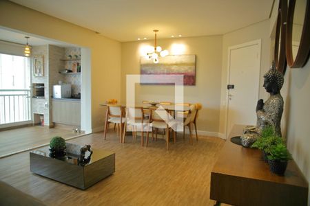 Sala de apartamento à venda com 3 quartos, 128m² em Nova Petrópolis, São Bernardo do Campo