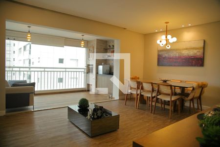 Sala de apartamento à venda com 3 quartos, 128m² em Nova Petrópolis, São Bernardo do Campo