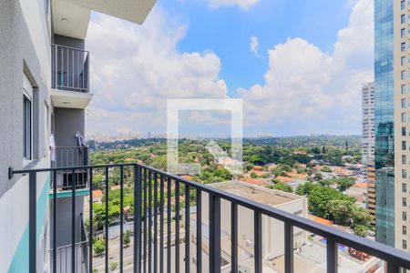 Varanda de apartamento à venda com 1 quarto, 27m² em Campo Belo, São Paulo