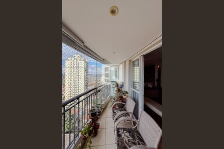 Varanda da Sala de apartamento à venda com 3 quartos, 170m² em Ipiranga, São Paulo