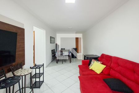Sala de apartamento para alugar com 3 quartos, 64m² em Vila Assuncao, Praia Grande