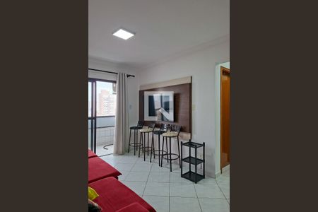 Sala de apartamento para alugar com 3 quartos, 64m² em Vila Assuncao, Praia Grande