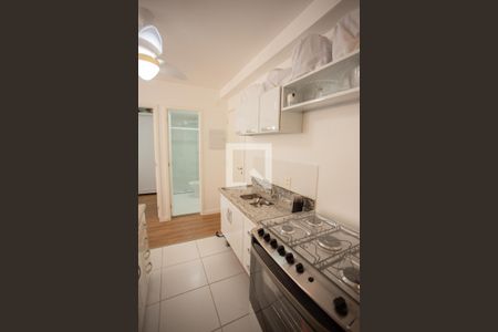 COZINHA E ÁREA DE SERVIÇO de apartamento à venda com 1 quarto, 35m² em Santana, São Paulo