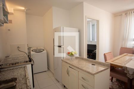 COZINHA E ÁREA DE SERVIÇO de apartamento à venda com 1 quarto, 35m² em Santana, São Paulo