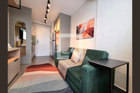 Studio de kitnet/studio para alugar com 1 quarto, 27m² em Vila Olímpia, São Paulo