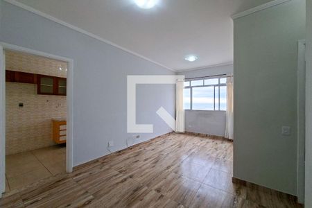Sala de apartamento para alugar com 1 quarto, 40m² em Guilhermina, Praia Grande