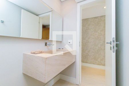 Lavabo de casa de condomínio para alugar com 3 quartos, 343m² em Campo Comprido, Curitiba