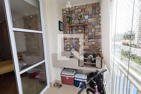 Churrasqueira de apartamento à venda com 2 quartos, 73m² em Jardim, Santo André