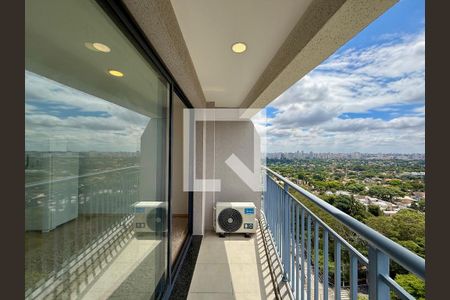 Sacada  de kitnet/studio para alugar com 0 quarto, 27m² em Santo Amaro, São Paulo