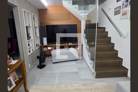 Sala de casa de condomínio à venda com 3 quartos, 90m² em Tanque, Rio de Janeiro