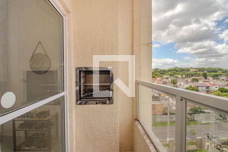 Sala - Varanda de apartamento à venda com 2 quartos, 46m² em Costa E Silva, Porto Alegre