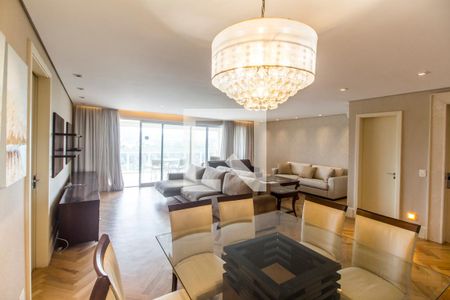 Sala  de apartamento para alugar com 3 quartos, 180m² em Alphaville Conde I, Barueri