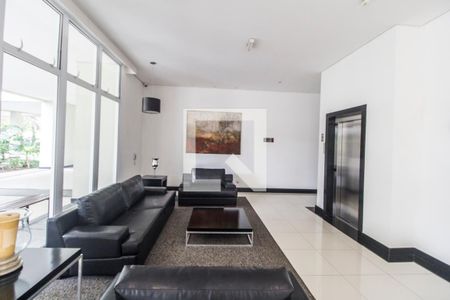 Hall de entrada de apartamento para alugar com 3 quartos, 180m² em Alphaville Conde I, Barueri