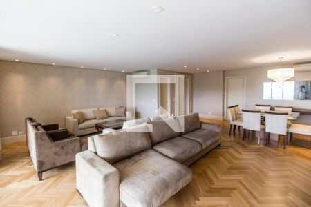 Sala  de apartamento para alugar com 3 quartos, 180m² em Alphaville Conde I, Barueri