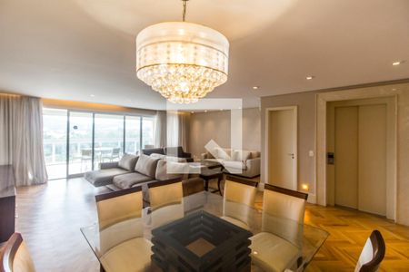 Sala  de apartamento para alugar com 3 quartos, 180m² em Alphaville Conde I, Barueri