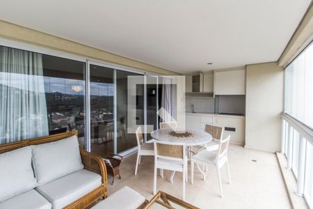 Varanda gourmet de apartamento para alugar com 3 quartos, 180m² em Alphaville Conde I, Barueri