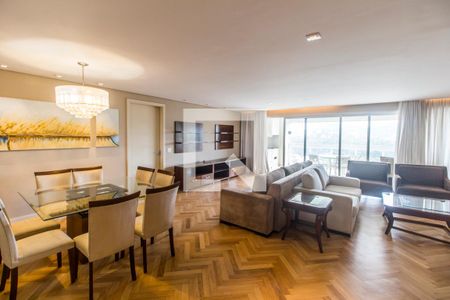 Sala  de apartamento para alugar com 3 quartos, 180m² em Alphaville Conde I, Barueri