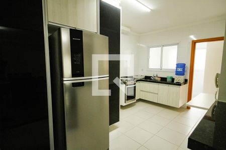 Cozinha de apartamento para alugar com 3 quartos, 121m² em Aviação, Praia Grande