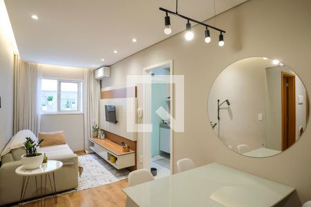 Sala de apartamento para alugar com 3 quartos, 79m² em Nova Gerti, São Caetano do Sul