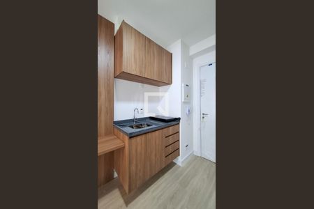 Sala e Cozinha de apartamento para alugar com 1 quarto, 27m² em Pinheiros, São Paulo