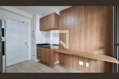 Sala e Cozinha de apartamento para alugar com 1 quarto, 27m² em Pinheiros, São Paulo