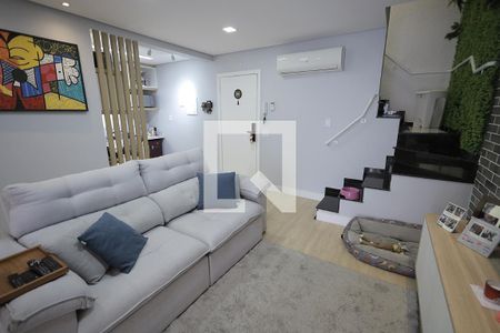 Sala de apartamento à venda com 2 quartos, 125m² em Utinga, Santo André