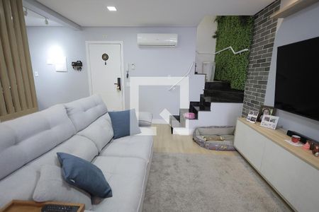 Sala de apartamento à venda com 2 quartos, 125m² em Utinga, Santo André