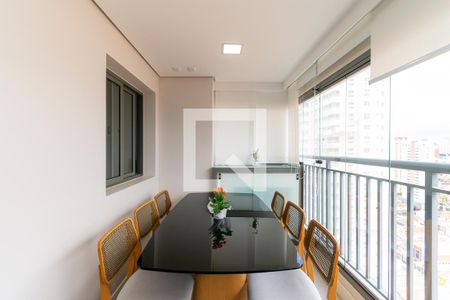 Varanda gourmet de apartamento à venda com 2 quartos, 63m² em Vila Prudente, São Paulo