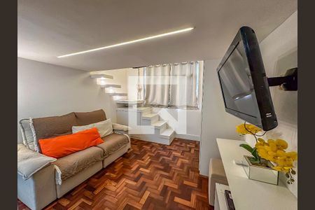 Sala de kitnet/studio para alugar com 1 quarto, 24m² em Flamengo, Rio de Janeiro