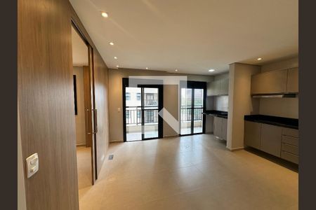 Sala/Cozinha de apartamento para alugar com 1 quarto, 40m² em Empresarial 18 do Forte, Barueri