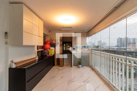 Varanda de apartamento à venda com 4 quartos, 160m² em Barra Funda, São Paulo