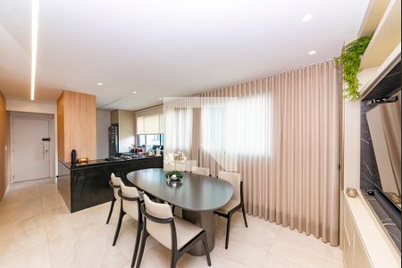 Sala 1 de apartamento à venda com 2 quartos, 82m² em Vale do Sereno, Nova Lima