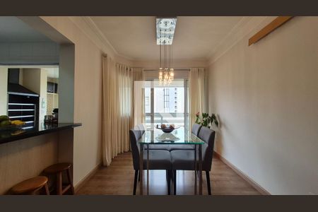 Sala de apartamento à venda com 3 quartos, 110m² em Vila Valparaíso, Santo André