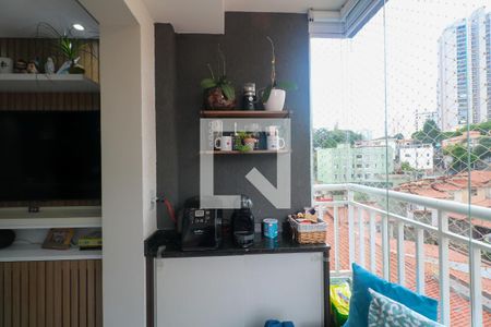 Varanda de apartamento à venda com 2 quartos, 51m² em Centro, Diadema