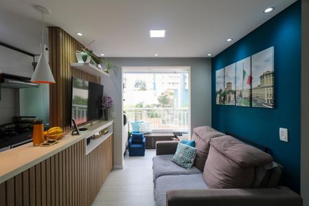 Sala de apartamento à venda com 2 quartos, 51m² em Centro, Diadema