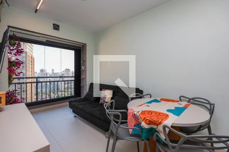 Sala/Cozinha de apartamento para alugar com 2 quartos, 40m² em Cidade Jardim, São Paulo