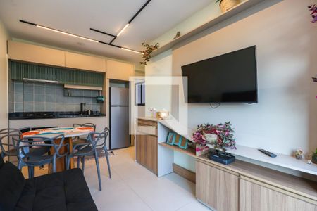 Sala/Cozinha de apartamento para alugar com 2 quartos, 40m² em Cidade Jardim, São Paulo