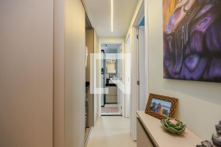 Corredor de apartamento para alugar com 2 quartos, 40m² em Cidade Jardim, São Paulo