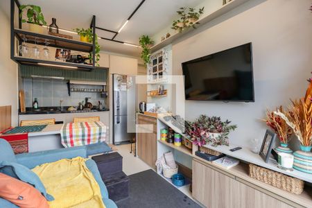 Sala de apartamento para alugar com 2 quartos, 40m² em Cidade Jardim, São Paulo