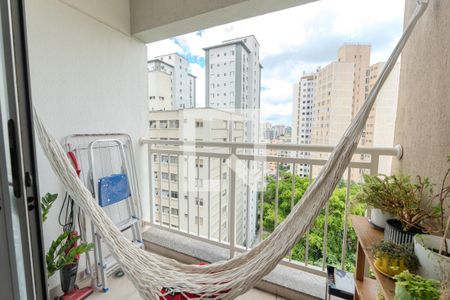 Sacada de apartamento para alugar com 2 quartos, 50m² em Bela Vista, São Paulo