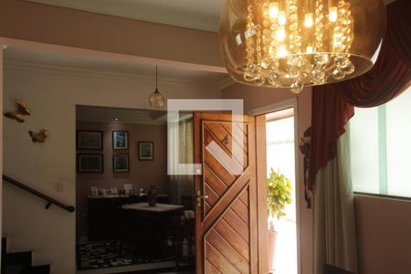 Sala de casa de condomínio para alugar com 3 quartos, 100m² em Macuco, Santos