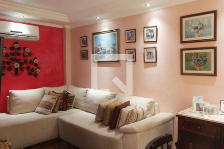 Sala de casa de condomínio para alugar com 3 quartos, 100m² em Macuco, Santos