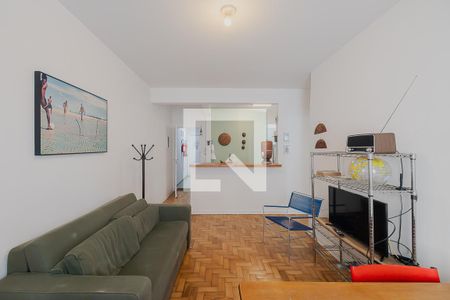 Sala de apartamento para alugar com 1 quarto, 47m² em Pinheiros, São Paulo
