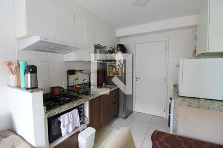Cozinha de apartamento à venda com 2 quartos, 36m² em Jardim Celeste, São Paulo