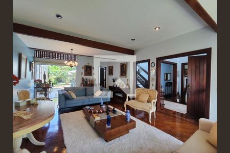 Sala 2 de casa de condomínio à venda com 5 quartos, 820m² em Barra da Tijuca, Rio de Janeiro