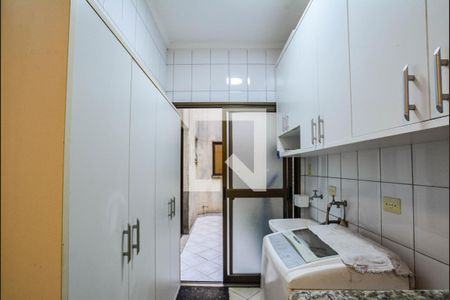 Cozinha e Área de Serviço de apartamento à venda com 1 quarto, 60m² em Vila Valparaíso, Santo André